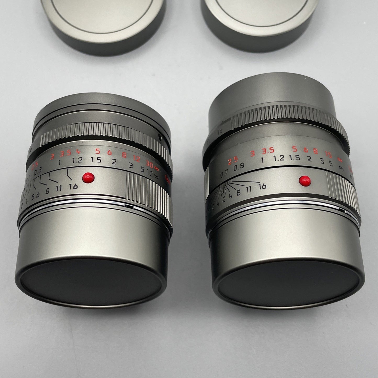Leica M-P Titanium Set (Typ 240) 28mm F2 ASPH 50mm F2 APO - 10976 Mint Condition - RARE
